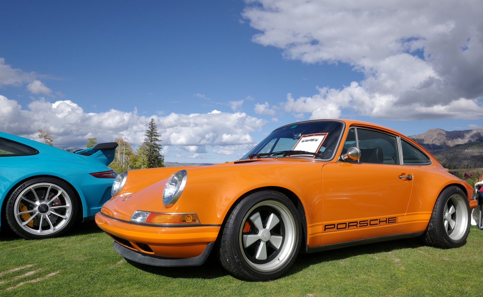 orange v blue
